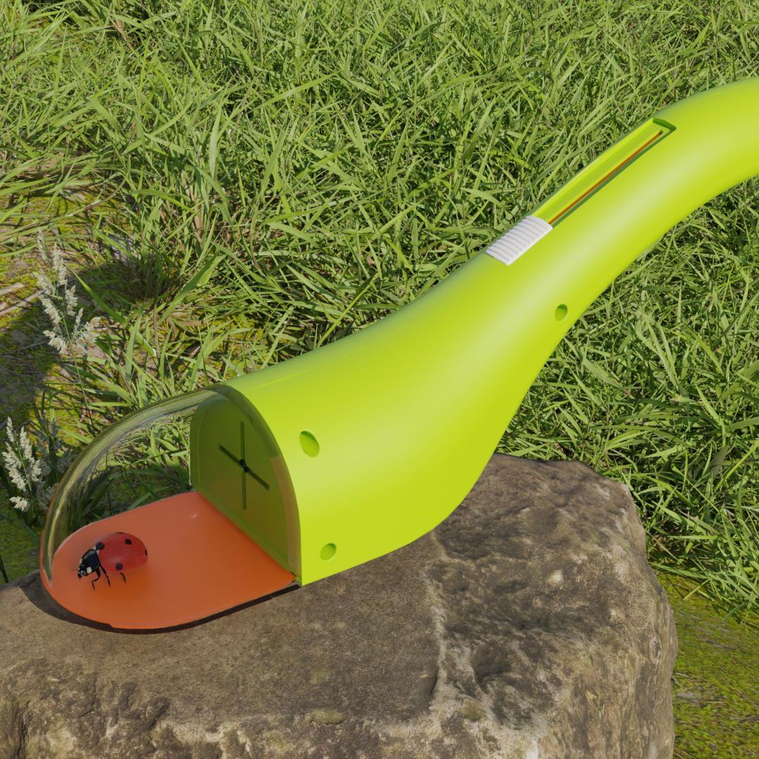 Handheld Insect Cockroach Catcher Spider Catcher Bee Insect Catcher bianco