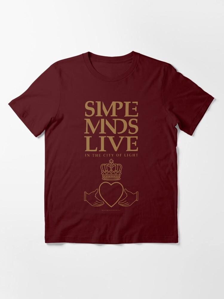 Simple Minds Simple Minds - Live In the City of Light Logo Essential T-Shirt