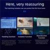 Suspended Aquariums Breeding Box Clear Isolation Net For Fishtanks With Easy Installation Plastic Nursery Divider