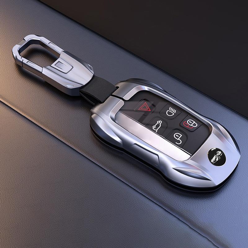 Car Key Case Shell Cover Fob for Land Rover Range Rover Sport Evoque Freelander Velar Discovery 4 LR2 LR4 for Jaguar XJ XF XJL