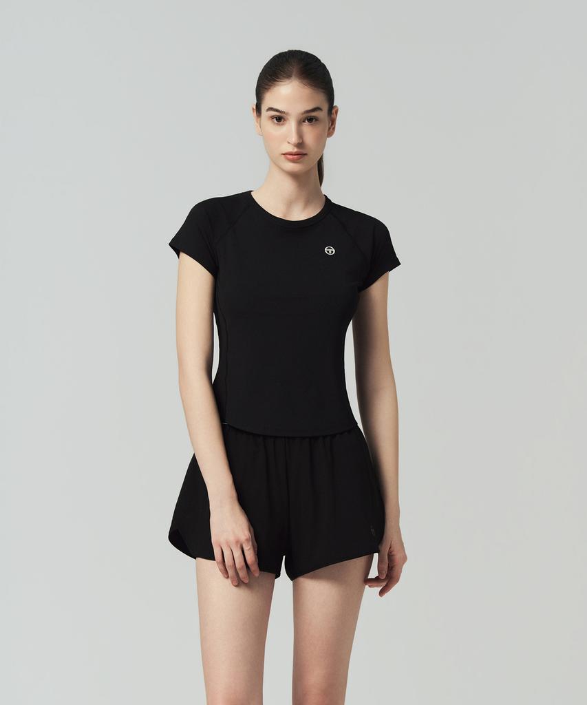 SERGIO TACCHINI W Rib Slim Fit Short Sleeve T-Shirt