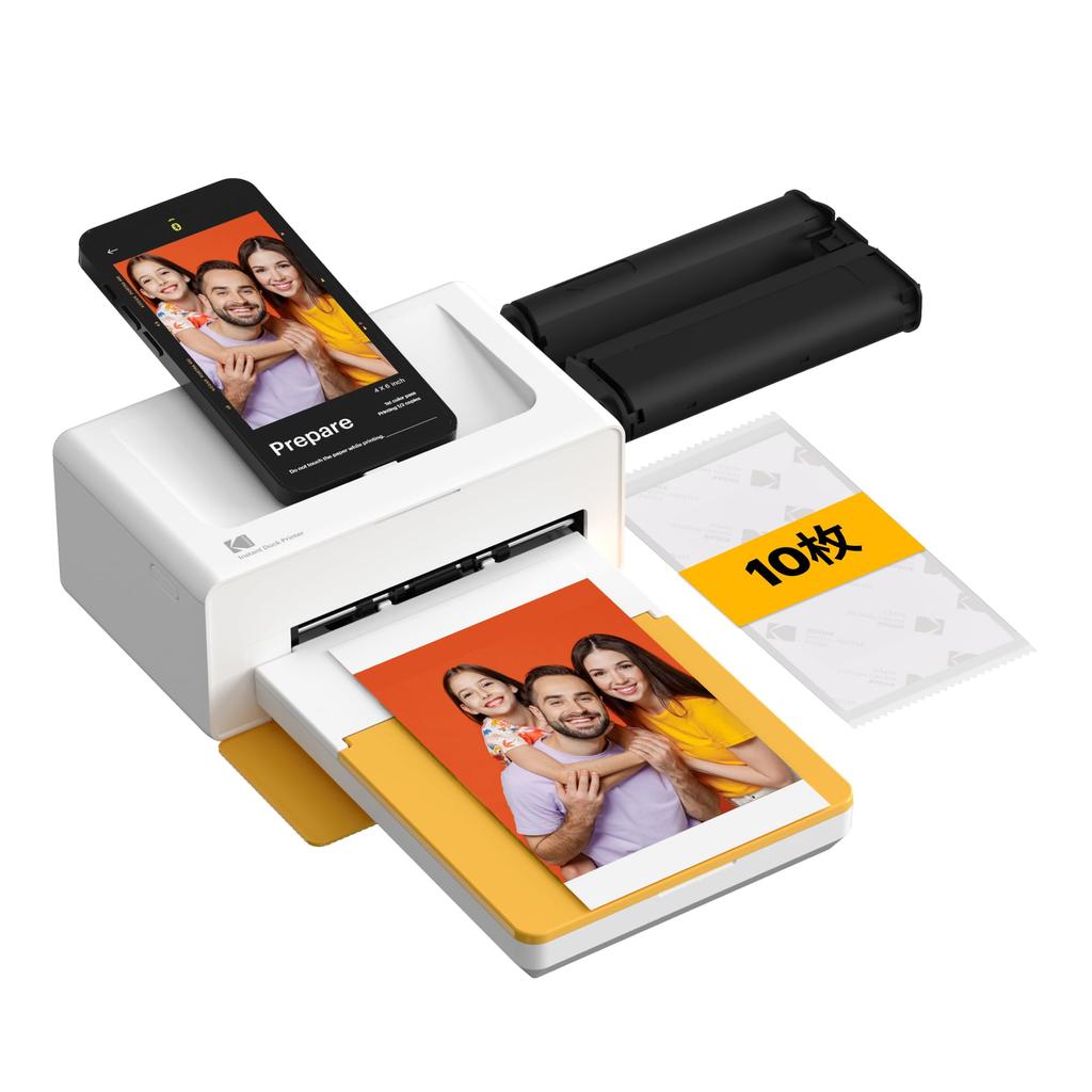 Kodak Dock Plus 4PASS Instant Printer (10x15cm) + Printer Unit (10-pack)