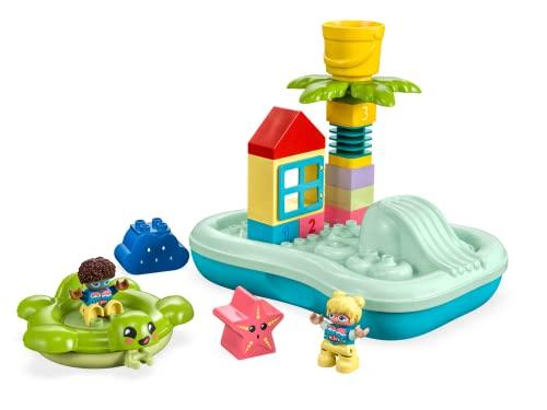 LEGO Duplo Town Water Park Toy, a great gift for birthdays, Christmas, and other educational toys for boys and girls ages 1.5, 2, and 4. Pretend play