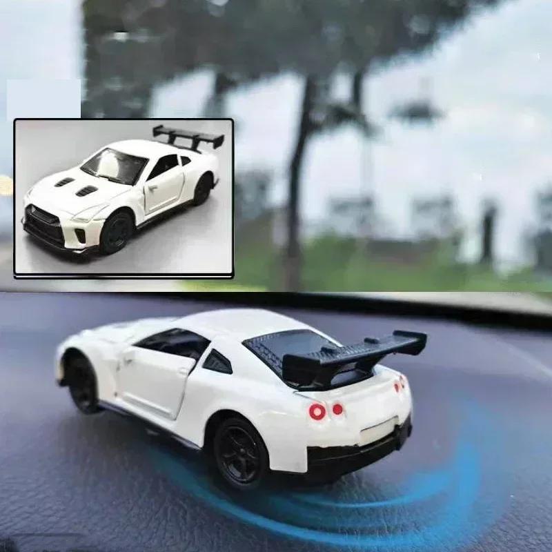 Sports Car Drift Rotating Car Decor Auto Dashboard Turning Racing Model Decoration Cars Individuality Center Console Decoration