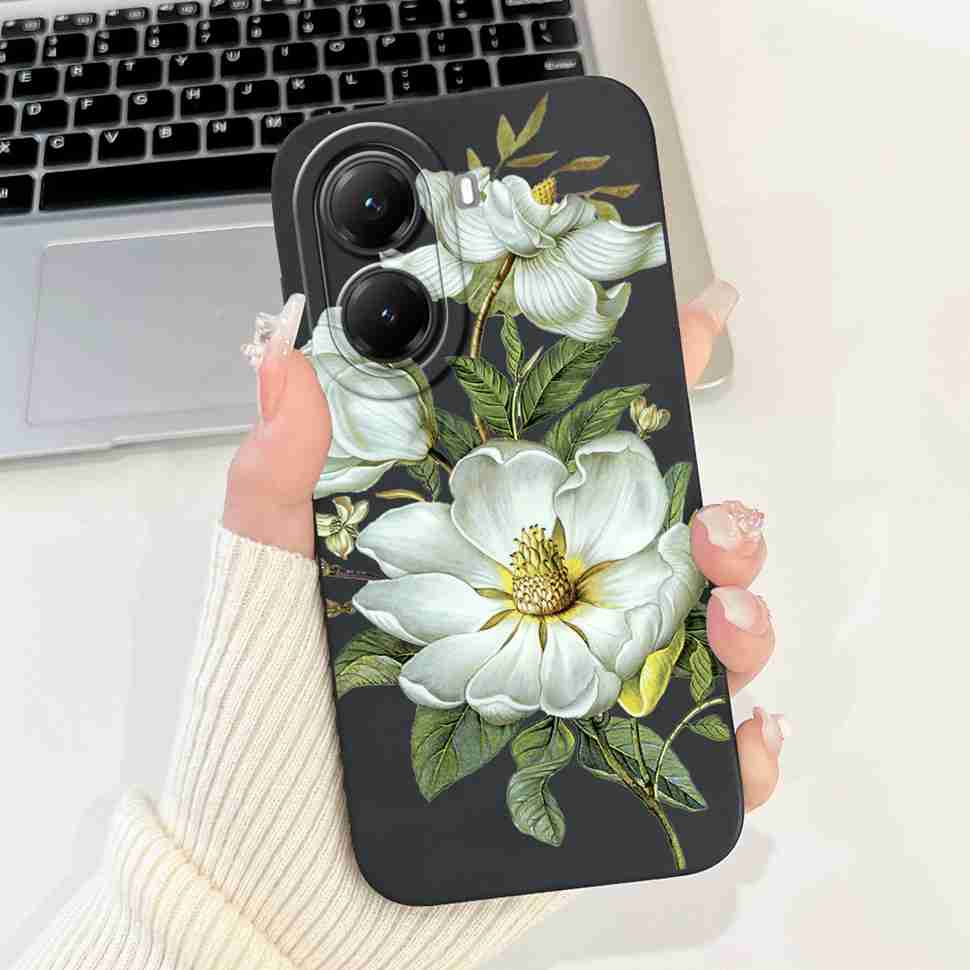 For Xiaomi Poco X7 Pro Case Cover Soft Silicone Popular Butterfly Phone Case For Poco X7 PocoX7 Pro 5G Fundas Coque Housing