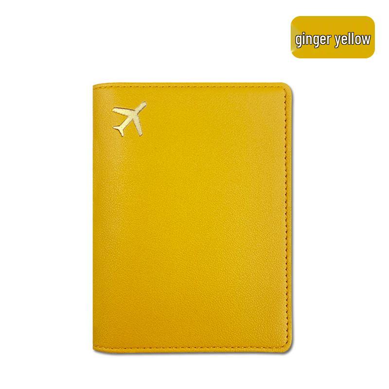 Customizable Multi-Color PU Leather Passport Holder with Thickened Design