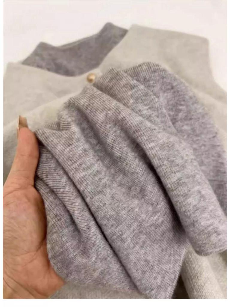 Korean Style Women's Slim Fit Semi-High Neck Sweater - Soft, Glutinous Knit Pullover for Autumn & Winter