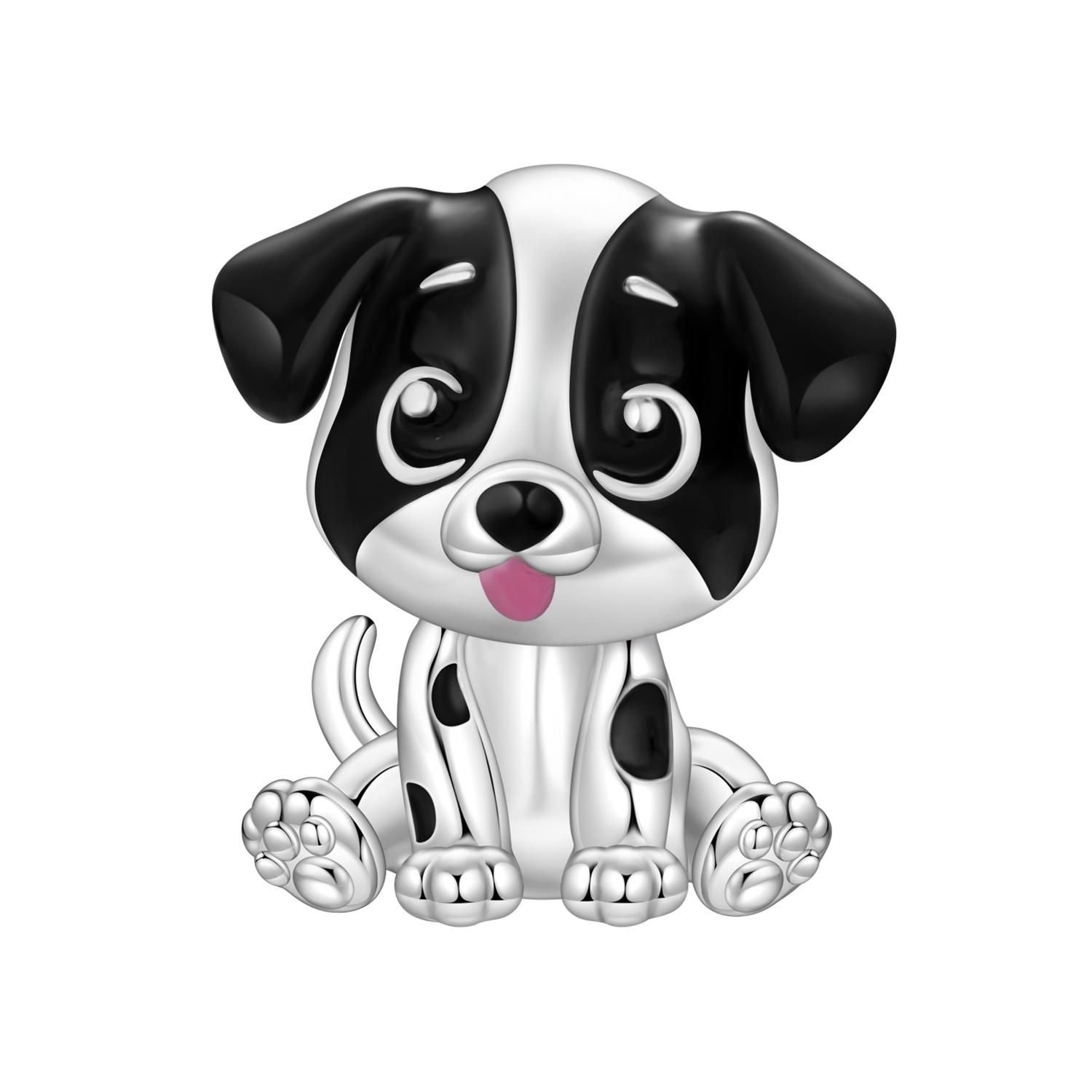 

PANPOKI copper Cute Dog Animal Pet Bead Charms Authentic Pendants Bracelets Charm Jewellery Party Do It Yourself Trendy Gifts