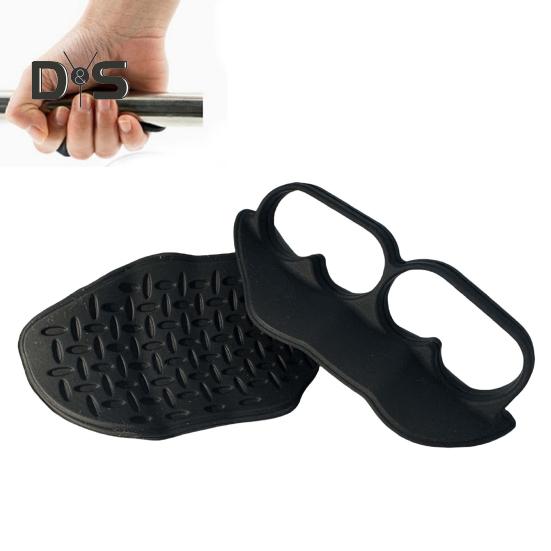 1 Paar rutschfeste Trainingsgriffe für Männer und Frauen, Handflächenschutz, Gewichtheben, Hanteln, Kreuzheben, Klimmzug-Greifer, Fitnessstudio, Training, Übung, fingerlos