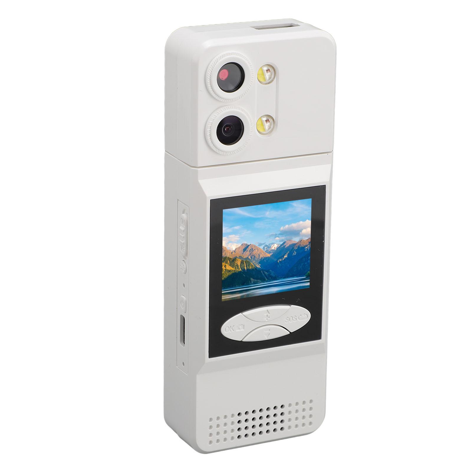 

Body Worn Camera HD 2K 180 Degree Rotating Lens 1.5 Inch Screen Support 256G Magnet Back Clip