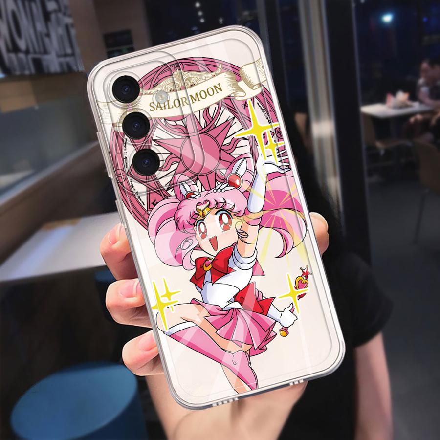 Sailor Chibi Moon Case for Samsung Galaxy A57 A34 A35 A56 A55 A25 A51 A14 A16 A26 A24 A52 A36 A37 A54 A15 A52 A17 Phone Cover