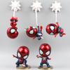 5 pcs Spiderman Superhero Action Figures Set for Theme Party Decoration