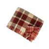 Scarf Plaid Girl Christmas Atmosphere Vintage Versatile Knitting Winter Premium Red Shawl Scarf Scarf