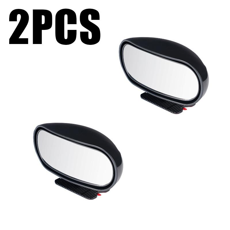 Universal Car Accessories Car Mirror Auxiliary Rear View Mirror Wide Angle Side Rear Mirrors Reverse Blind Spot 360° Adjustable