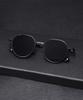 Lingkeonpeuleim Arlt-D150 Titanium Sunglasses Black