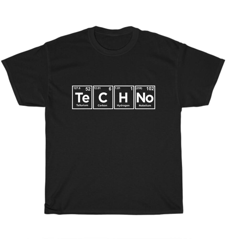 Любитель EDM Музыки Техно Хаус Фестивальная Одежда Электронная Химическая Футболка Подарок 4XL
