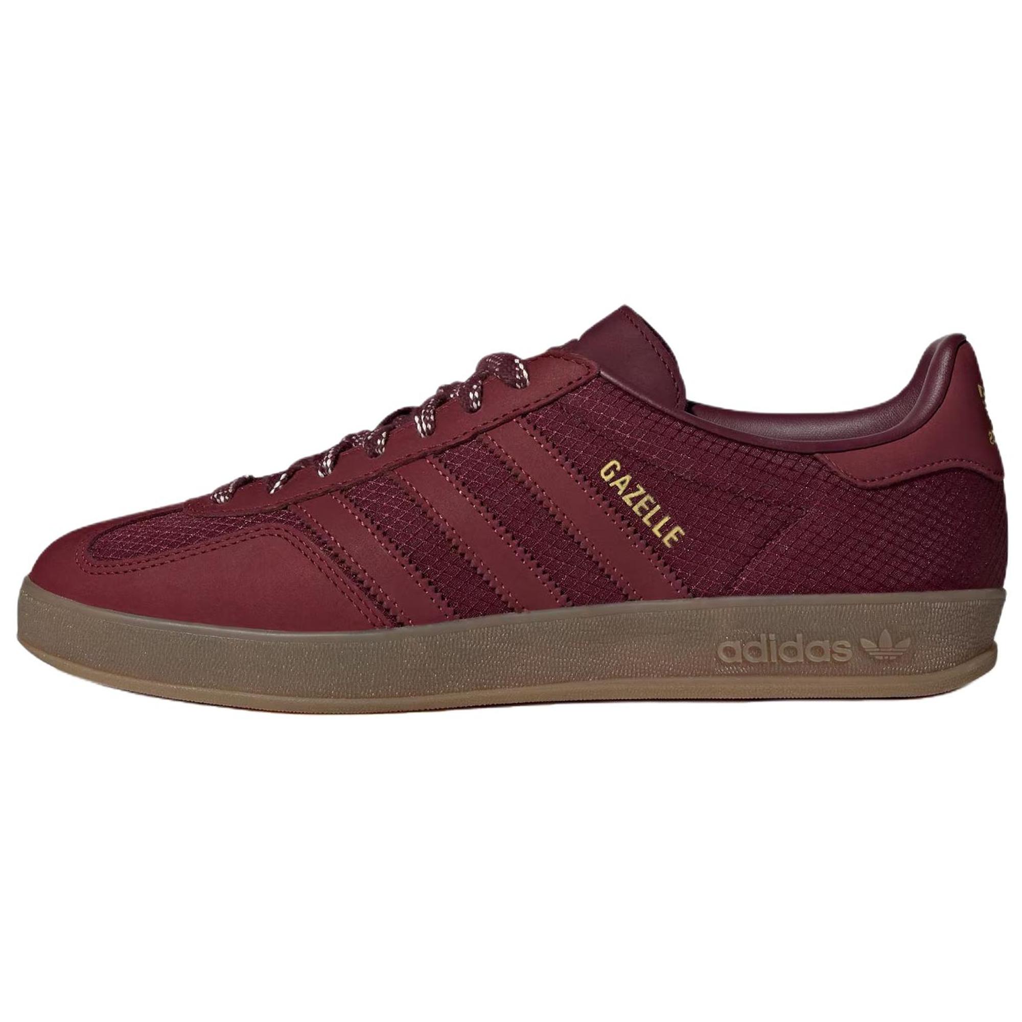 

Adidas Gazelle Indoor Maroon Shadow Red Sneakers JQ8395 40 красный