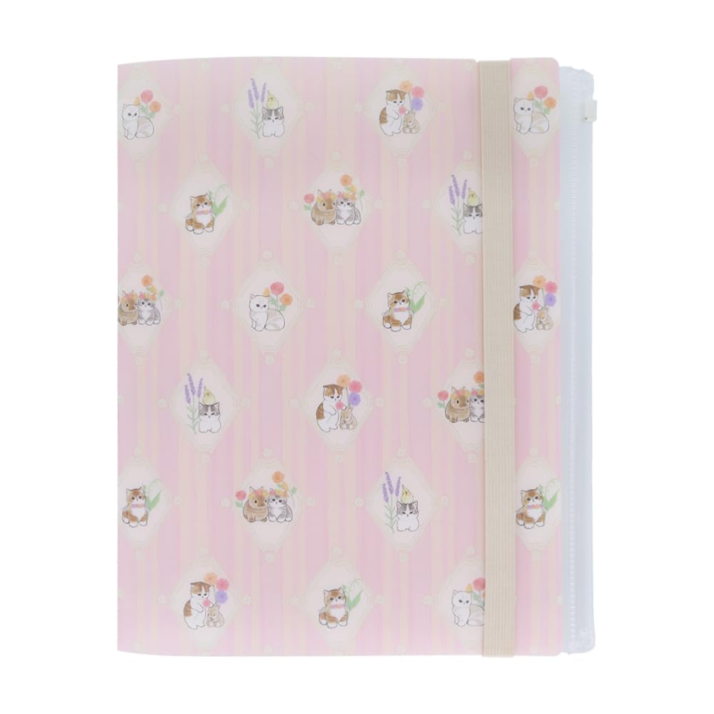 

Stationery mofusand Clear File with S2139359 Sun-Star Band, Pink, розовый