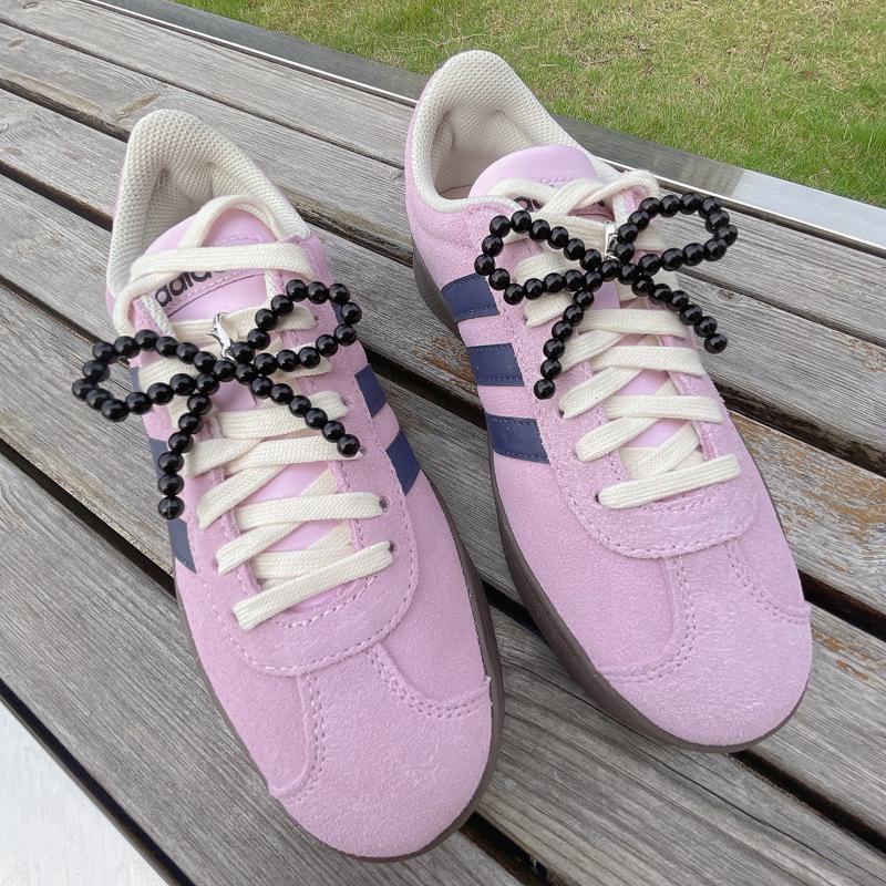 

Набір з 2 корейських блискучих перлинних прикрас-бантиків, пряжки для взуття - Ароматний стиль, пряжка для шнурків для жінок.