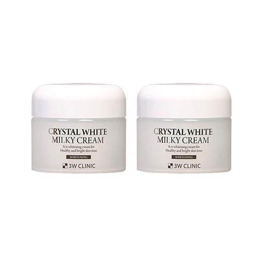 

3W CLINIC Crystal White Молочный крем 50г (3 варианта) #2pcs
