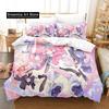 3D Print Music Game Muse Dash Bedding Set Boys Girls Single Twin Queen Full Size Duvet Cover Pillowcase Bed Adult Bedroom