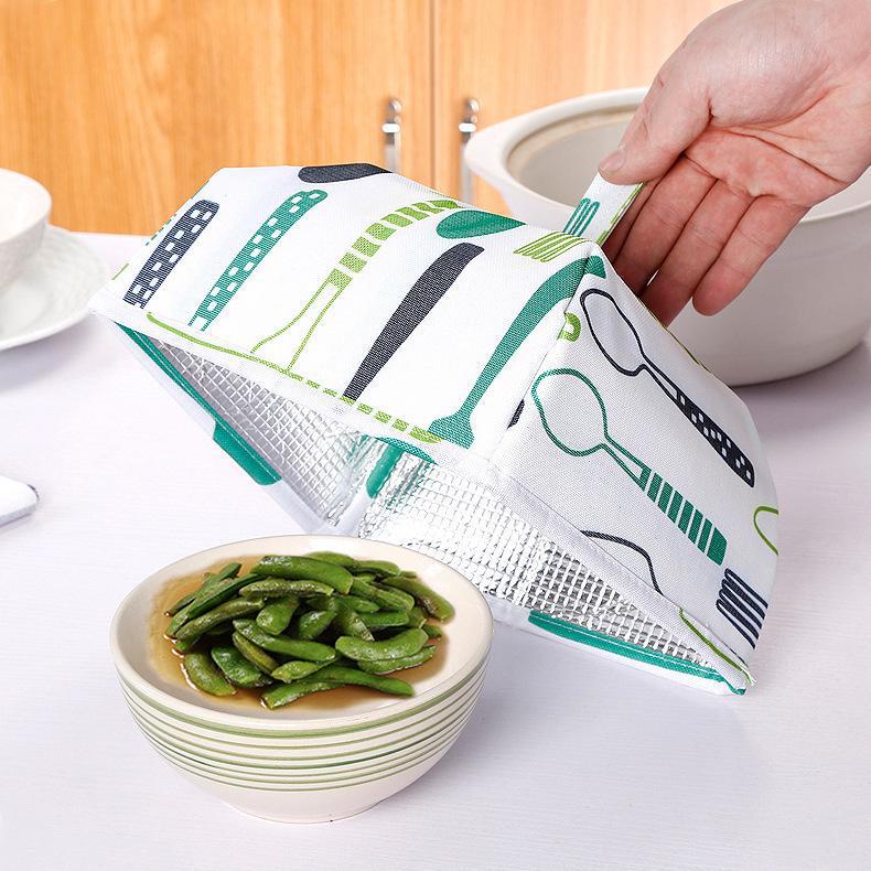 Foldable Aluminum Foil Food Insulation Cover for Dining Table