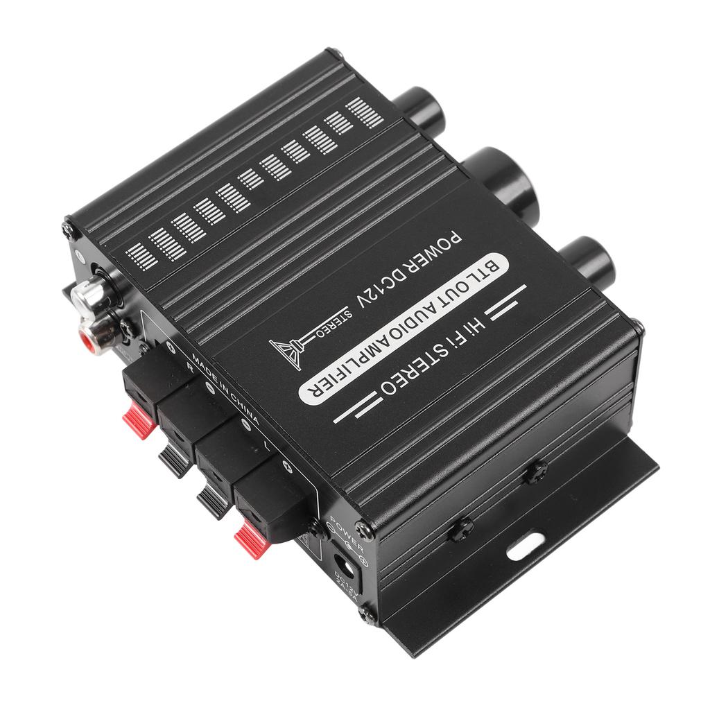 Car Audio Power Amplifier Dual Channel Circuit Guard Stereo Mini Amplifier 12V