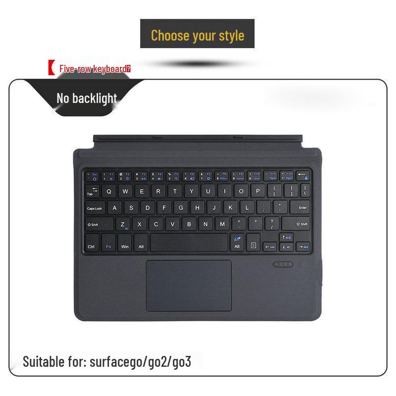 Surface Bluetooth Keyboard for Surface Pro/Go2/Go3 - Case Included