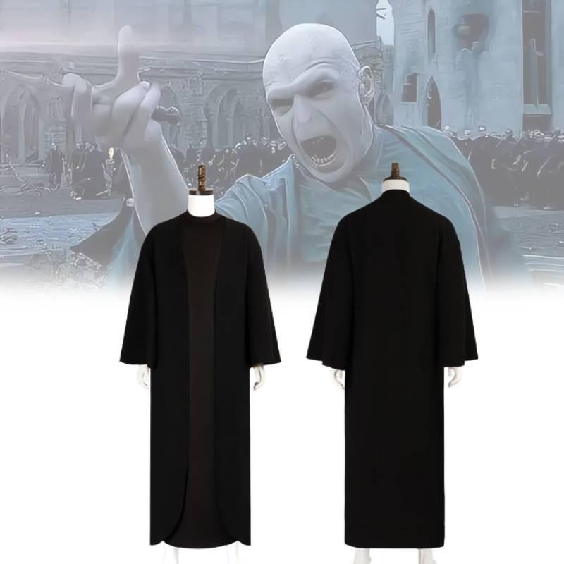 Cosplay Lord Voldemort Costume Fiber Polyester Role Play Clothing Halloween