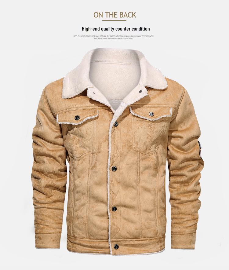 WWII US Air Corps Flying Tigers Leather Shearling Jacket for Military Enthusiasts