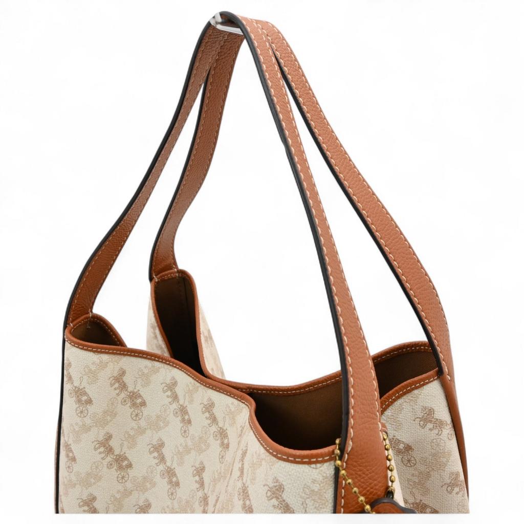 Auth Coach Hadley with Horse & Carriage Tote Bag co0212es