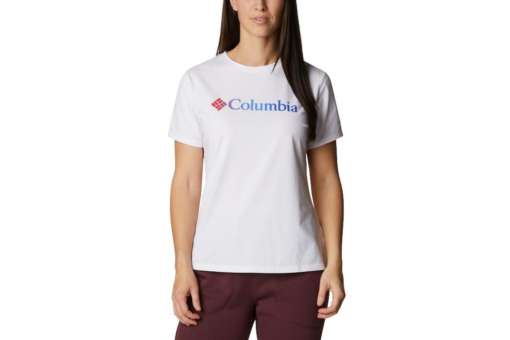 Columbia Sun Trek W Graphic Tee, Womens white T-shirt