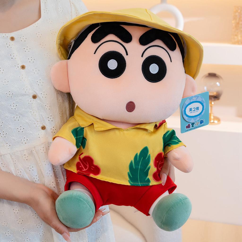 22/30/40cm Summer Funny Crayon Shin-chan Plushies Stuffed Anime Vacation Shin Chan Plush Toy Birthday Gifts Girl Child