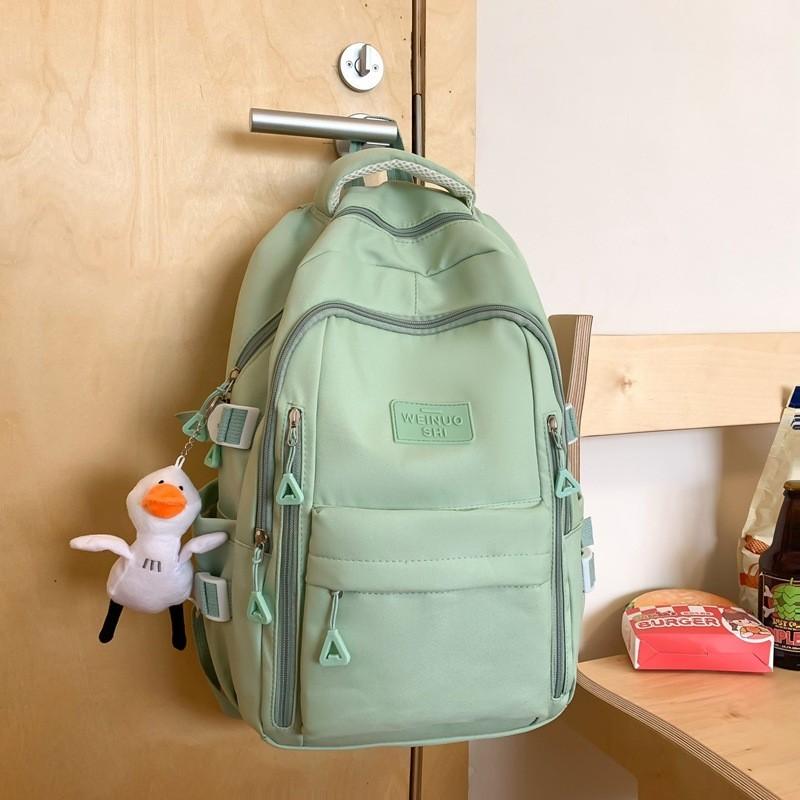Cute And Durable Nylon School Backpack For Girls 5th-6th Grade With Air Cushion Shoulder Straps