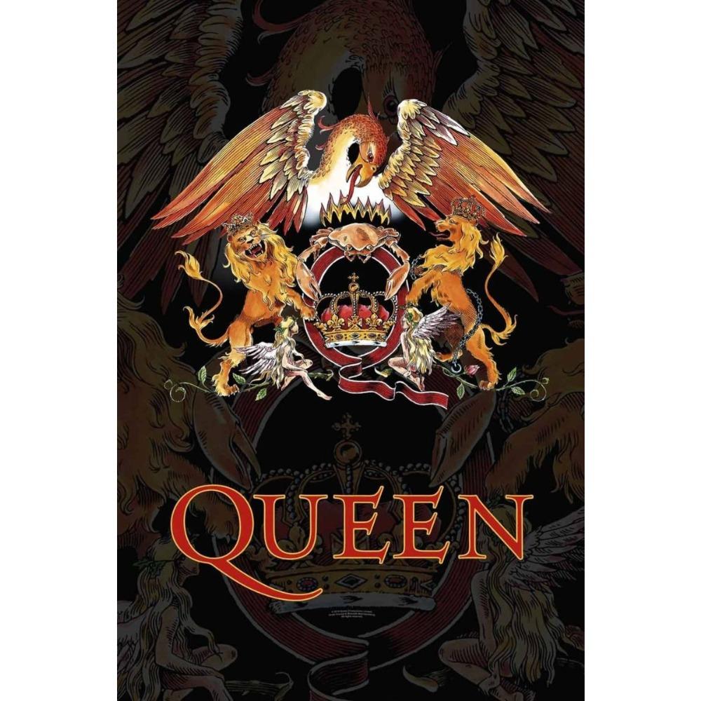 Metal Queen Band Wall Decor, Handmade 3D Tin Art for Living Room Bedroom Music Studio