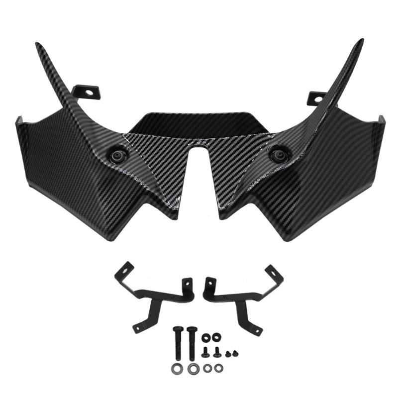 Streamlined Motorcycle Wind Deflector Optimized For Reduced Air Resistance Improves Riding Safety And Easy Installation Without Professional Tools