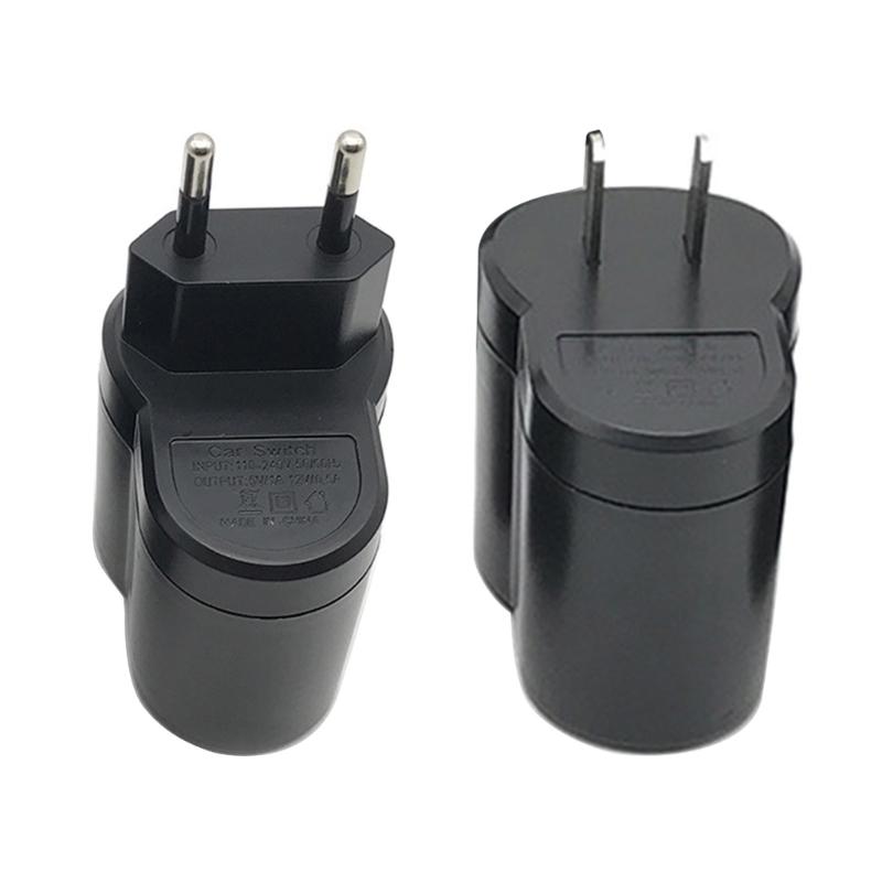Vehicle Power Adapter Featuring USB Port And Improved Voltages Stability 220V to 12V Converter 12V0.5A/5V1A