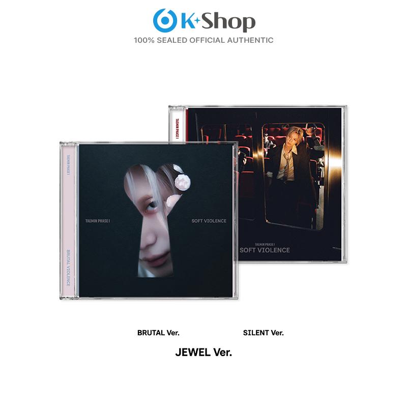 [Vorbestellung] TAEMIN - [PHASE I : Sanfte Gewalt] JEWEL Ver. [NO POB] RANDOM gray