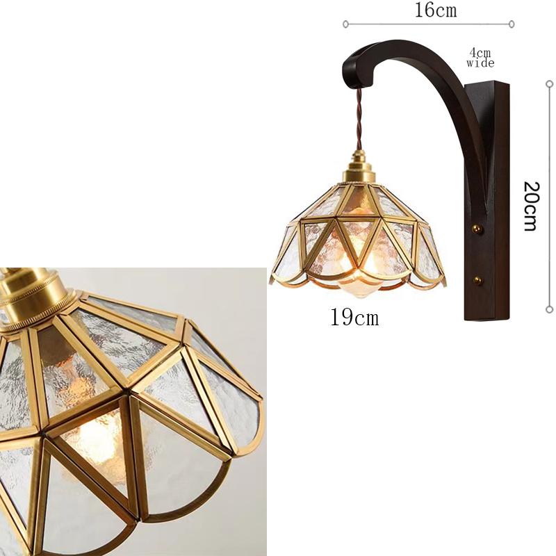 Retro Wood Wall Lamp E27 220V 110V Vintage Sconce Wall Light Fixture Bedside Classic Lamp Indoor Home Decor Bedroom Lights LED