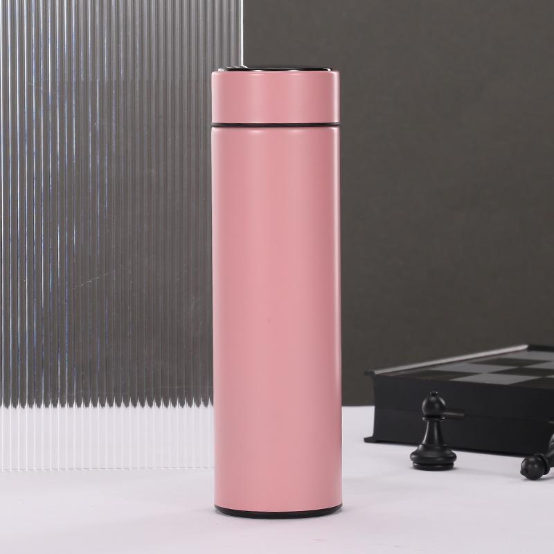 Business Straight Cup 304 Stainless Steel Thermos Cup, Business Gift Cup, Portable Smart Temperature Cup