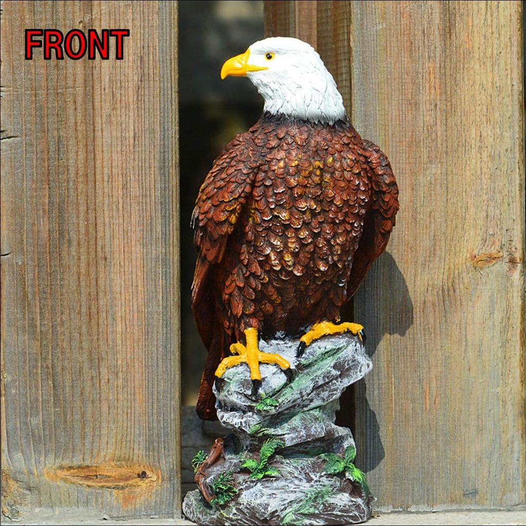 STTS Stärkster Greifvogel Adler Vogelabwehr Schadvogelabwehr Gartendekoration Figur Objekt Krähen Wildvögel Tauben Spatzen Vogel