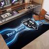 Custom Rug racing club de lens Pattern Print Name Text Soft Non‑Slip Floor Carpet for Home Indoor Decoration