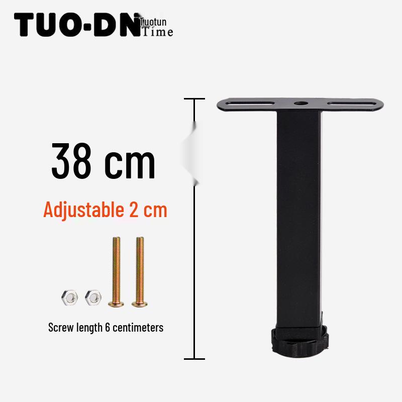 Adjustable Ribbed Bed Frame Support Legs - T-Shaped Accessories