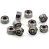 10 Pcs/Lot Model Bearing Steel Deep Groove Ball Bearing MR52zz Miniature Metal Shielded Metric Radial Ball Bearing