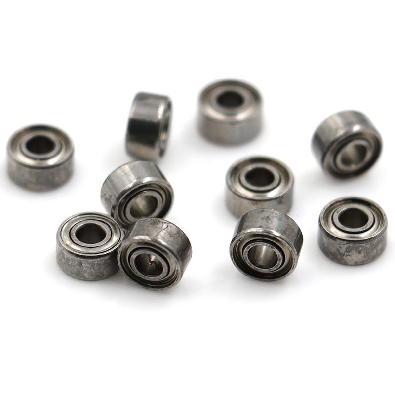 10 Pcs/Lot Model Bearing Steel Deep Groove Ball Bearing MR52zz Miniature Metal Shielded Metric Radial Ball Bearing