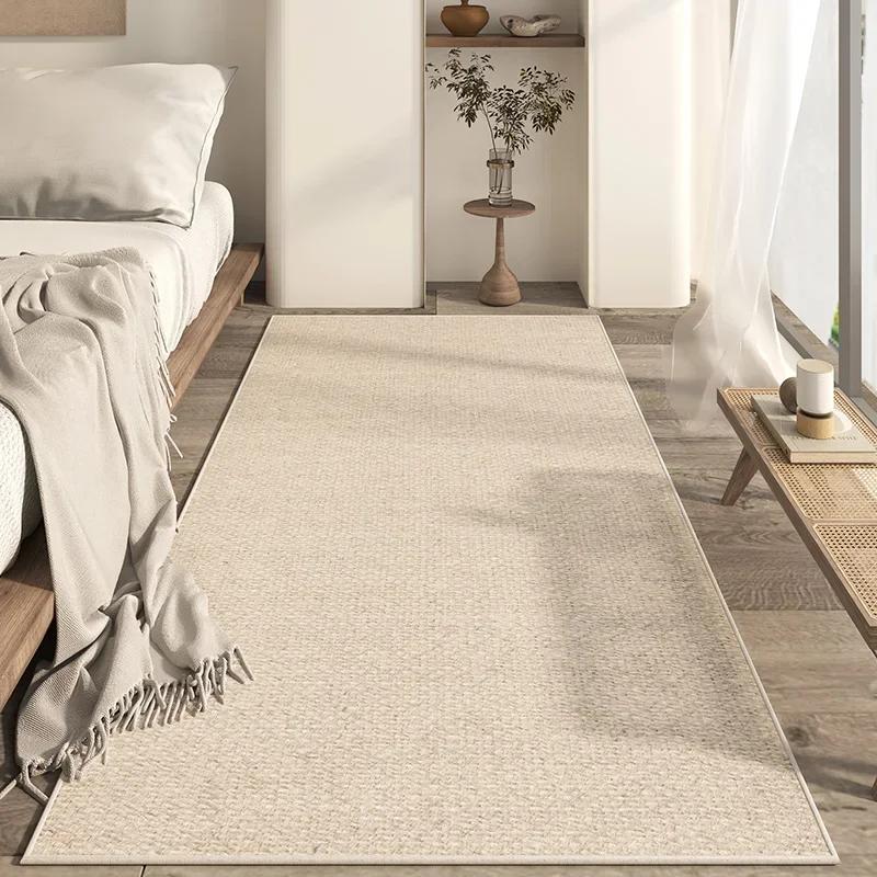 Einfacher Nachttischteppich Nordischer rutschfester Flurteppich Marokkanische Retro-Teppiche für Schlafzimmer Teppiche für große Flächen für Wohnzimmer