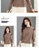 2024 Trendy Women's Thickened Short Sweater – Spring & Autumn Low Collar Petite Inner/Outer Wear