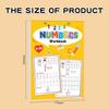 Practice Book for Numbers 0-30 Drawing Book Pen Control Calligraphy Practice Home and School Learning Workbook Mathematics