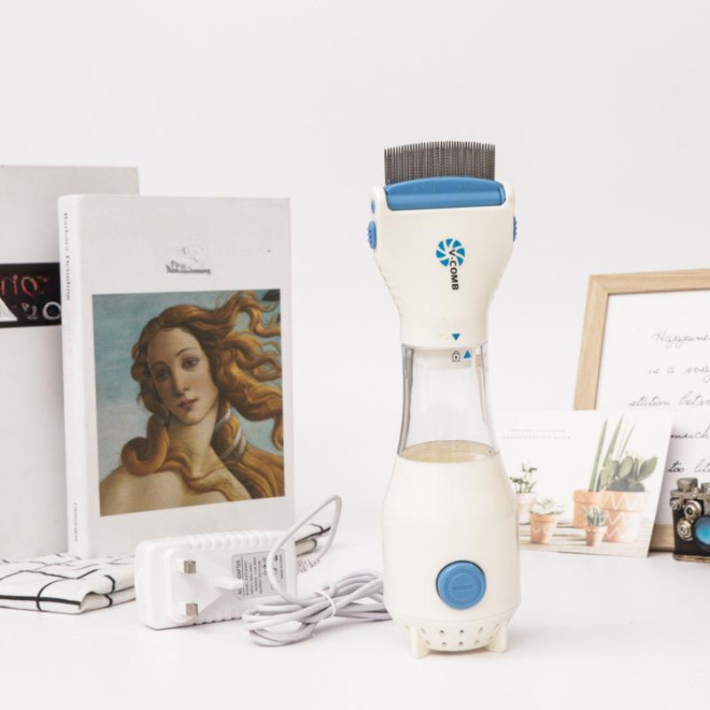 

Универсальная электрическая расческа для домашних животных с вилкой EU/UK, многофункциональная физическая щетка для удаления блох, очистка шерсти кошек и собак