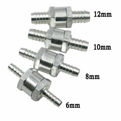 Clapet Anti-retour 10mm 12mm 6mm Aluminium Huile Bio/végétale